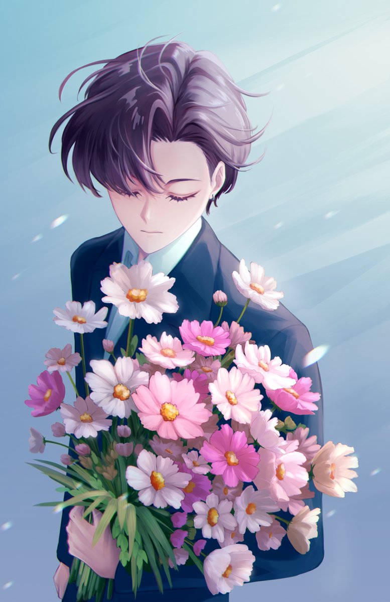 kaho_ame33's tweet photo. submission for #VGenchallange in October2026 
mystery flowers.. https://t.co/Szv03jKcwh