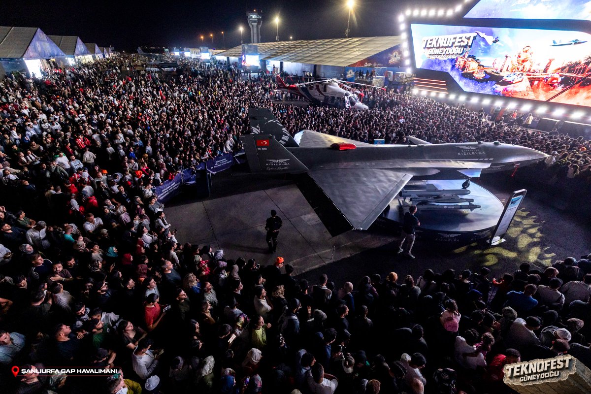 teknofest's tweet photo. TEKNOFEST'te gün bitmez. 😎

📍 #TeknofestGüneydoğu › Şanlıurfa GAP Havalimanı 🚀 https://t.co/WnOD2FECwb