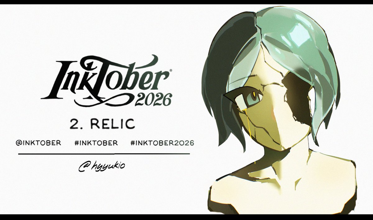 hyyukio's tweet photo. day 2 !!
#inktober2026 #phos https://t.co/zPmJ0iBmGP