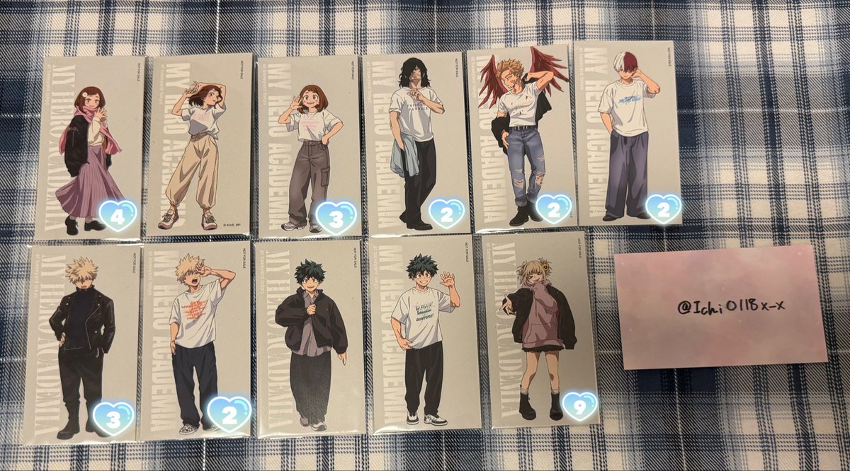 ichi0118x_x's tweet photo. 僕のヒーローアカデミア ヒロアカ ベースヤード 特典

譲
無記載各1
麗日 相澤 ホークス 轟 爆豪 緑谷 トガ

麗日(第1弾、第2弾)
爆豪(第2弾)
緑谷(第2弾)

求
第2弾 特典 荼毘

お気軽にお声掛けください🪄︎︎ https://t.co/pMDGKeRAve
