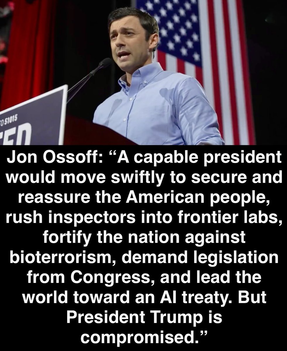 bluhue123's tweet photo. Do you SUPPORT Jon Ossoff?

Yes 👍 No 👎 https://t.co/2ZDlZsYxzz