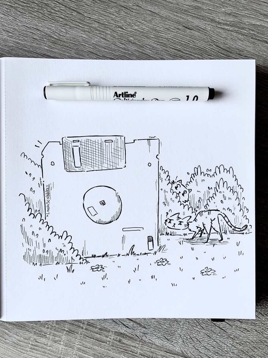 LenasScribbles's tweet photo. Day 2 of Inktober - Relic

#inktober2026 https://t.co/HlG84GCqXY