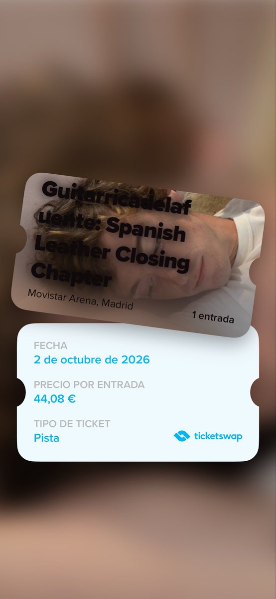 naachettt's tweet photo. https://t.co/QfSyuuzFWY

guitarrica madrid 2 octubre vendo https://t.co/bocbMt5i4F