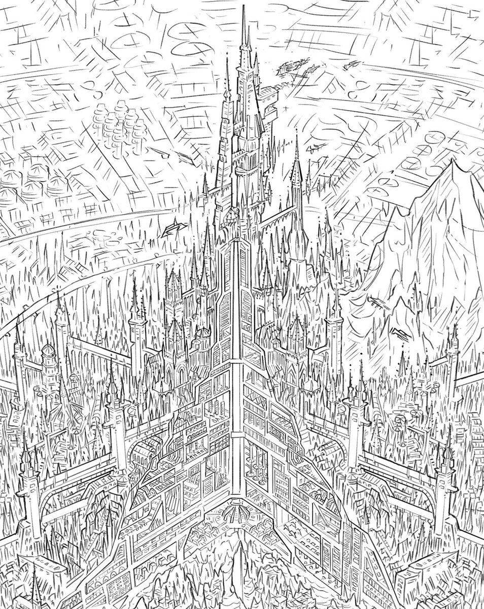 smitchellmaps's tweet photo. For years I thought I had to choose between fantasy, sci-fi, historical, modern cities.

Turns out, the genre matters much less than knowing the fundamentals. Once you understand them, you can draw whatever world you want! https://t.co/xu67TKVrPk