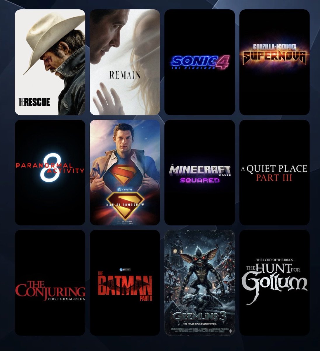 MovieMedia's tweet photo. Love it or hate it… This #Skydance 2027 slate is gonna be a tough one to beat 😅 https://t.co/ijwGex6xJq