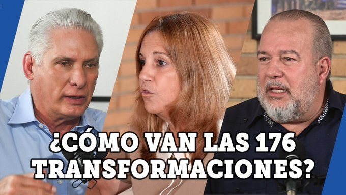 EduardoLopezL65's tweet photo. Las 176 transformaciones son un proceso necesario para enfrentar creativamente los obstáculos al desarrollo económico, social y humano de #Cuba
En condiciones de guerra económica, ideológica, cultural y comunicacional.

@DiazCanelB
#YoSigoAMiPresidente  #CubaPorLaVida https://t.co/mqd5qjqimq