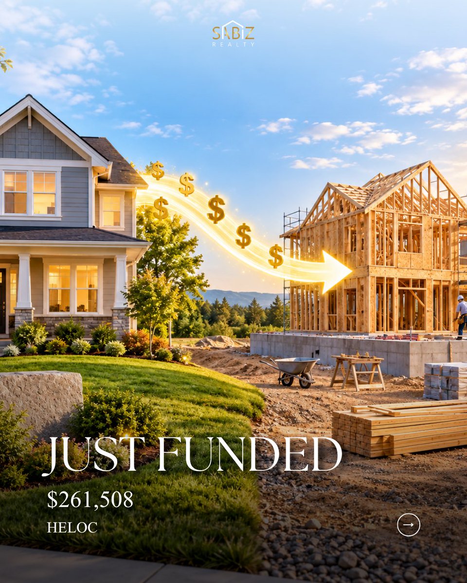 sabizrealty's tweet photo. JUST FUNDED $261,508 🏦

Nuestro cliente no vendió su propiedad de inversión. No esperó años ahorrando. Activó el equity que ya había acumulado y los puso a trabajar.

¿Tienes una propiedad en Florida y quieres saber cómo usar tu equity? Escríbenos. 
📲 (786) 600-0432 https://t.co/8sxzCUTwFS