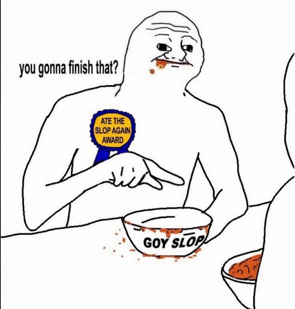 Dabulated's tweet photo. @x_lappu_x @RealLifeFakeWiz @GamingBear49759 Yes defend the slop https://t.co/4YZ8hjlrUa