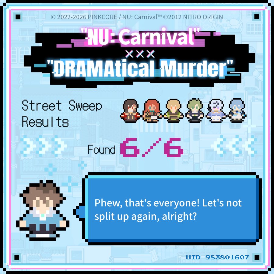 Cinnamonrol09's tweet photo. T amo dramatical murder eres mi motivo de vivir

https://t.co/D02S9shUGq

#NUCarnival
#CYBERNEticalParadox https://t.co/iVuStXgXeV