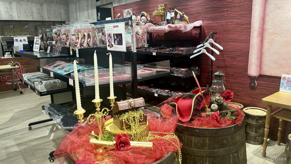 ASketch_JP's tweet photo. #宝鐘マリン

🏴‍☠️POP UP STORE 東京会場｜本日OPEN🏴‍☠️

「New World Carnival 〜いざ魅惑の大海原へ♡〜」リリース記念
POP UP STORE 東京会場が本日【10月3日(土)11:00】OPEN✨

オープンに先駆けて、会場の様子を少しだけお届け👀✨
「New World Carnival」の世界観を楽しめる店内装飾にご注目を🏴‍☠️
メッセージボードもご用意してますのでぜひご参加ください！✨

✔東京会場：渋谷モディ 1F カレンダリウム
✔開催期間：2026年10月3日(土)〜10月18日(日)

ご来場の際は、入場方法や注意事項をご確認のうえお越しください！

▼詳細はこちら
https://t.co/jO4sQ3xO2w

#NewWorldCarnival
#ホロライブ