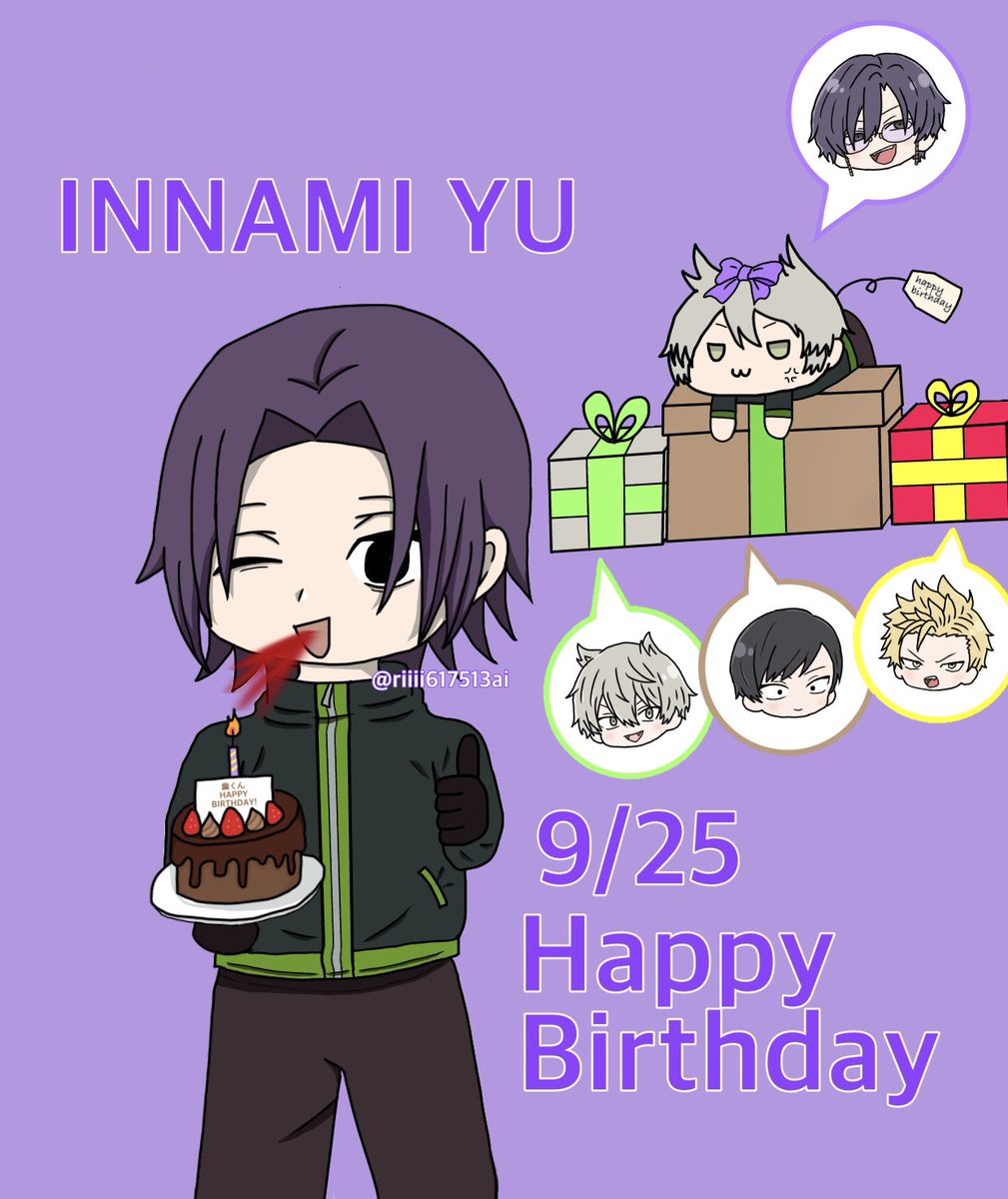 riiii617513ai's tweet photo. めっちゃ遅くなったし今更だけど幽くんhappybirthday！🎉
紫苑さんはお金がなかったので波久礼さんを捕獲したみたいです（カプ表現じゃないです）
アニメの幽くんもかっこよくて可愛くて尊い… https://t.co/pWRoFgzALC