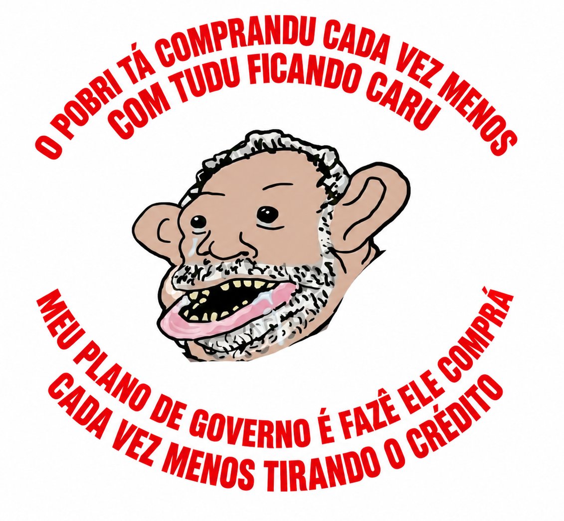 brainletbr's tweet photo. O plano de governo do painho é fazer o pobre passar mais fome https://t.co/0DperIz0KS