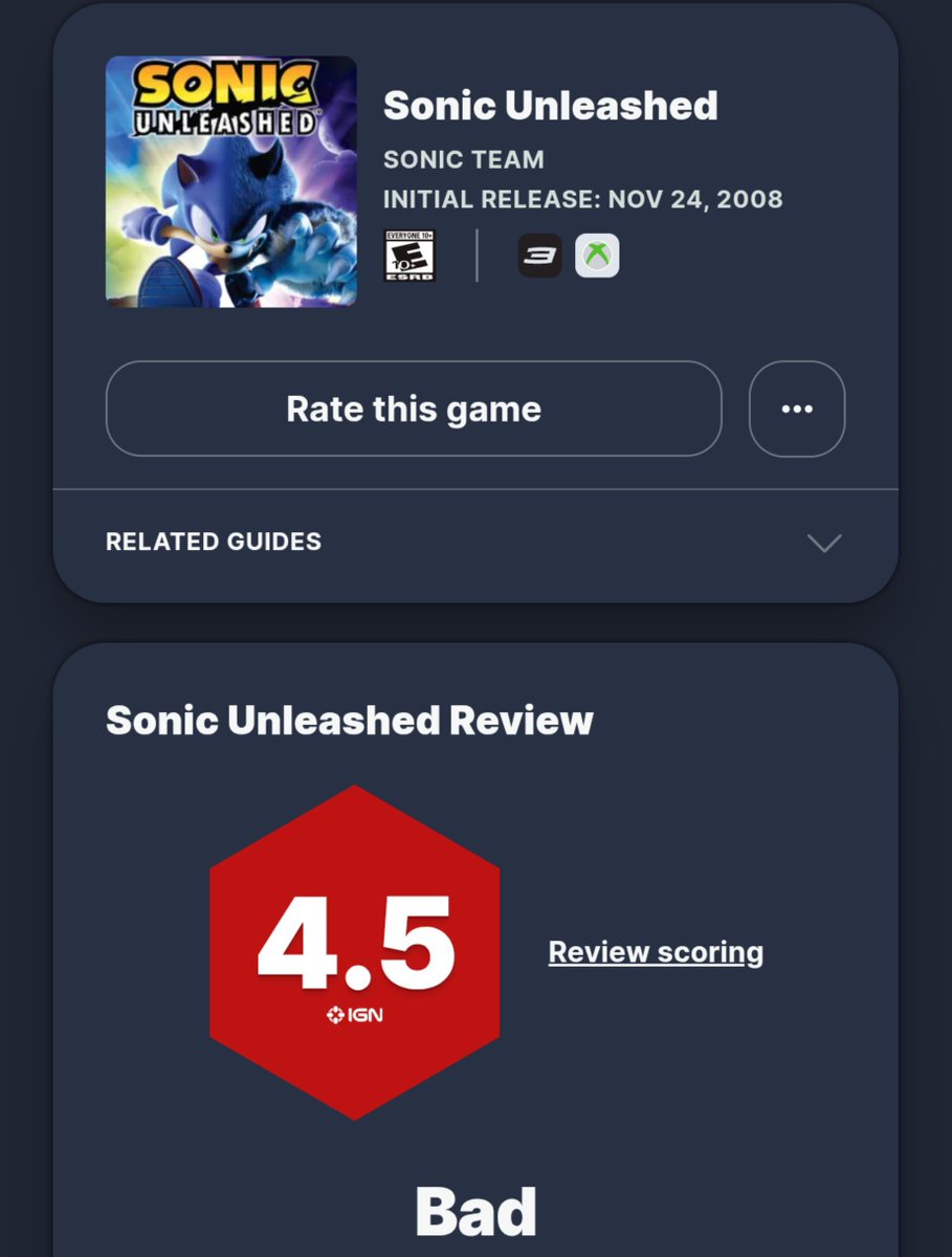 BvgCrusader's tweet photo. Dale, hay que darle prioridad a los profesionales de videojuegos, que son totalmente objetivos y que nunca fueron financiados por nadie, vamos. 

Son tan profesionales que le dan un 8 a un remaster bastante mediocre y un 4 de una manera tan imparcial solo por la mala reputación. https://t.co/4t1H2UTbka