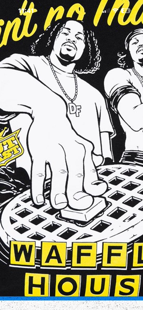 poorteffy's tweet photo. Shitty ai thought the fingernail was a part of the waffle https://t.co/SaVpTf84dP