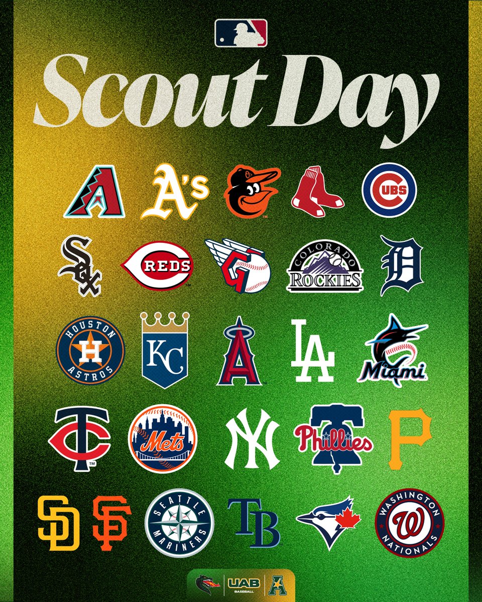 UAB_Baseball's tweet photo. A sincere thank you to the scouts from 26 different MLB organizations who came out to Scout Day!

#WinAsOne https://t.co/GzwU0kdNTQ