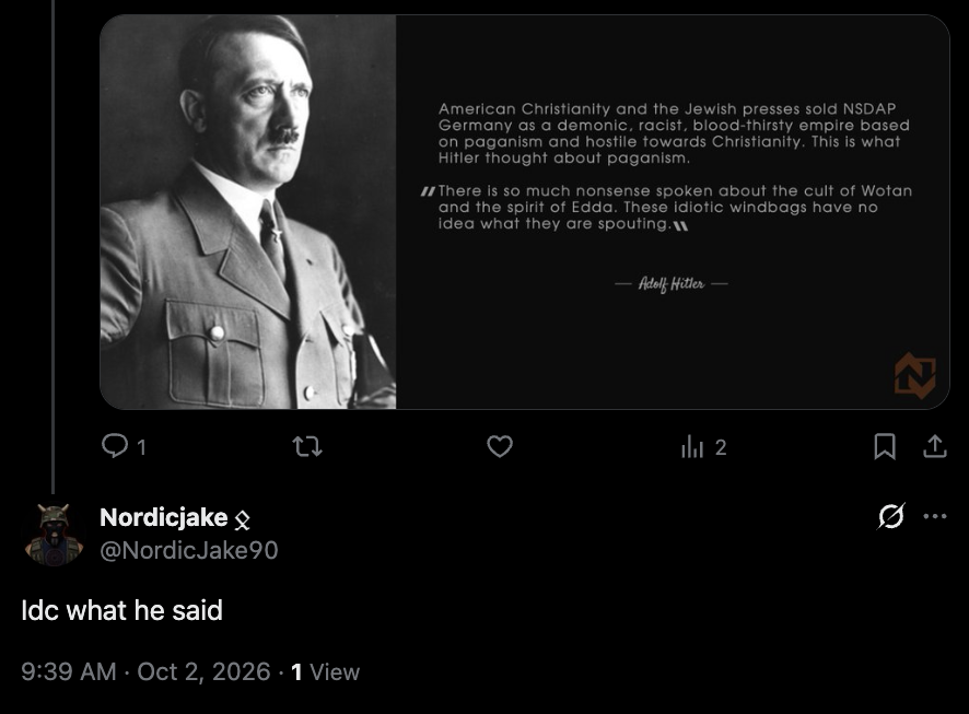 kostposts's tweet photo. Of course you don't Jew fed. Now go suck a BBC. https://t.co/1QKFkl90hR