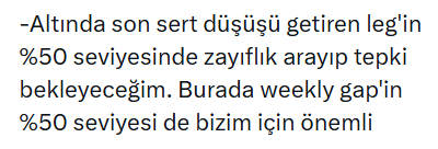 vvverdem's tweet photo. İyi akşamlar

GLD weekly gap %50 seviyesi ve altındaki son düşüş leginin %50 seviyesi bize haftanın highını verdi

Haftayı kapatırken altının neden aynı seviyeden iki kez tepki verdiğine dair kafanızda soru işareti varsa alıntıdaki yazıya bakmanızı öneririm. https://t.co/H79qs3Wb2k