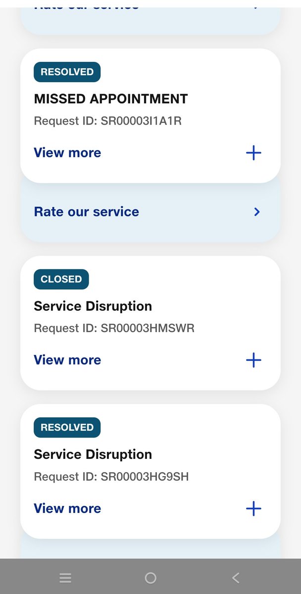 ElAdore4's tweet photo. @JioFiber @JioCare My connection has been down since Sept 19 (SR: SR00003I81S1). Zero technician visits, tickets closed under local pressure, &amp; no resolution.
​If you can't fix this or provide service, refund this month's prepaid amount so I can switch! https://t.co/JUjEKLwSkU