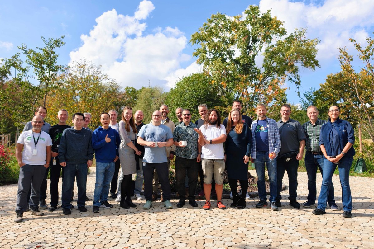jcp_org's tweet photo. A few photos from the JCP Executive Committee face-to-face meeting on October 2 at @SAP in Walldorf, Germany. Thank you to SAP for hosting! More details from the meeting will follow soon.

#JCPEC #JavaCommunity
#JavaInEducation #JavaEcosystem #JavaAndAI https://t.co/shOdfobFqY