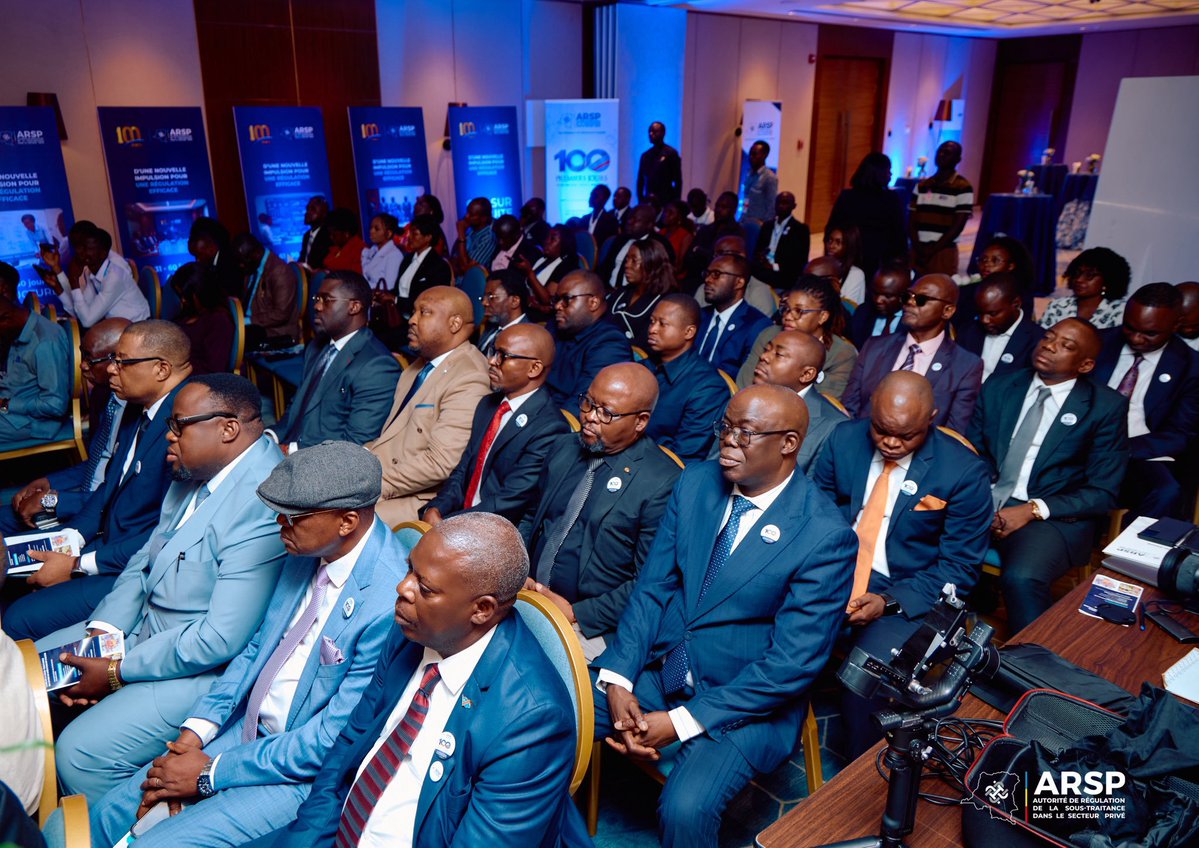 Info_sureri's tweet photo. 🚨🇨🇩 ARSP : BELÉSHAYI KASANDA PRÉSENTE SON BILAN DE 100 JOURS
Le DG de l’ARSP a présenté les premières actions de sa gestion, axées sur la digitalisation, le renforcement des contrôles, la réorganisation administrative et l’accompagnement des entrepreneurs congolais. https://t.co/4kxkvOvgZa
