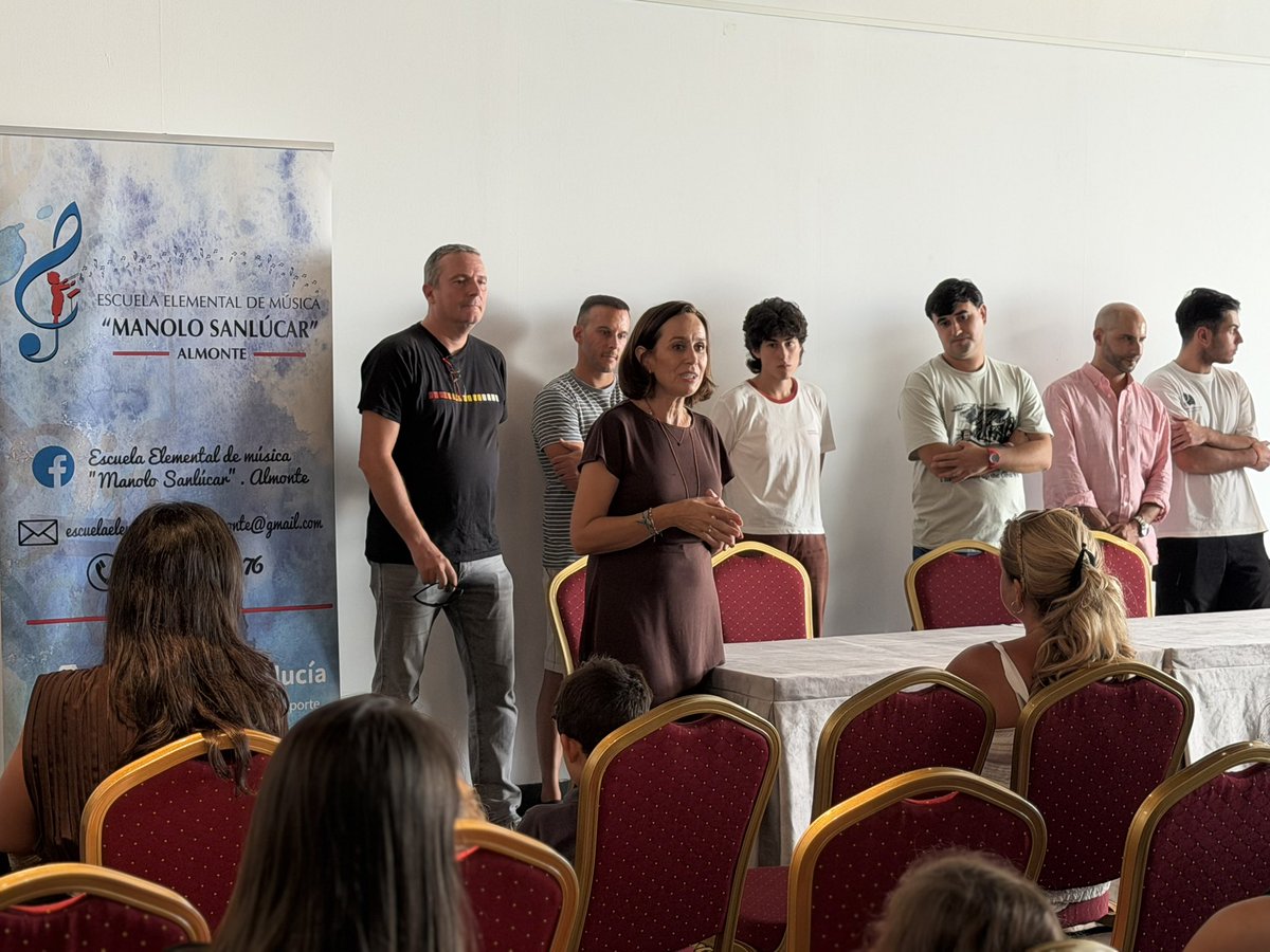 donanacomunica's tweet photo. 🎶 La Escuela Elemental de música "Manolo Sanlúcar". Almonte da la bienvenida a los nuevos alumnos.
#Almonte #ElRocío #Matalascañas https://t.co/ms8J4M0aES