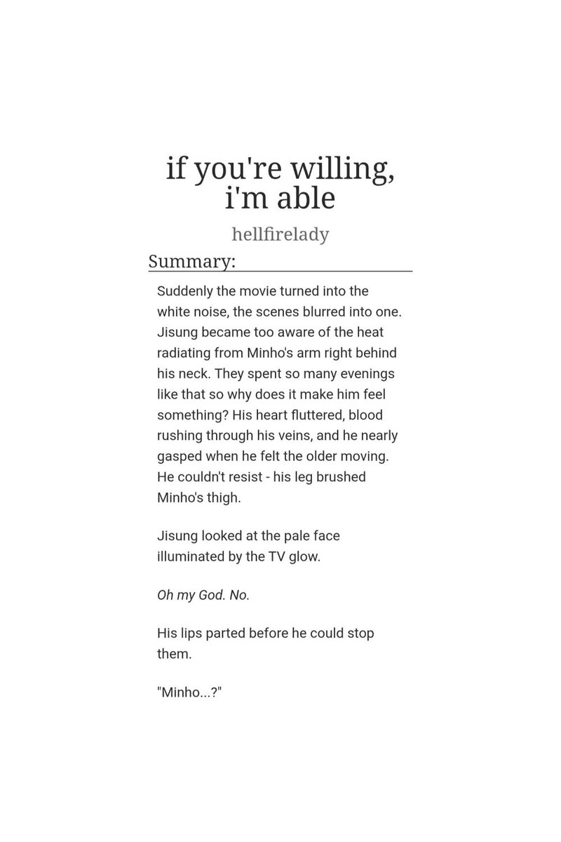 linosfriedracha's tweet photo. if you're willing, i'm able

🗝 mnsvng 🐿🐰
🗝 new neighbours, strangers to friends to lovers, age gap
🗝 fluff, slowburn
🗝 15/?
🗝 mature

🔗https://t.co/jbqxOwCmVS https://t.co/LjlB4awTF8