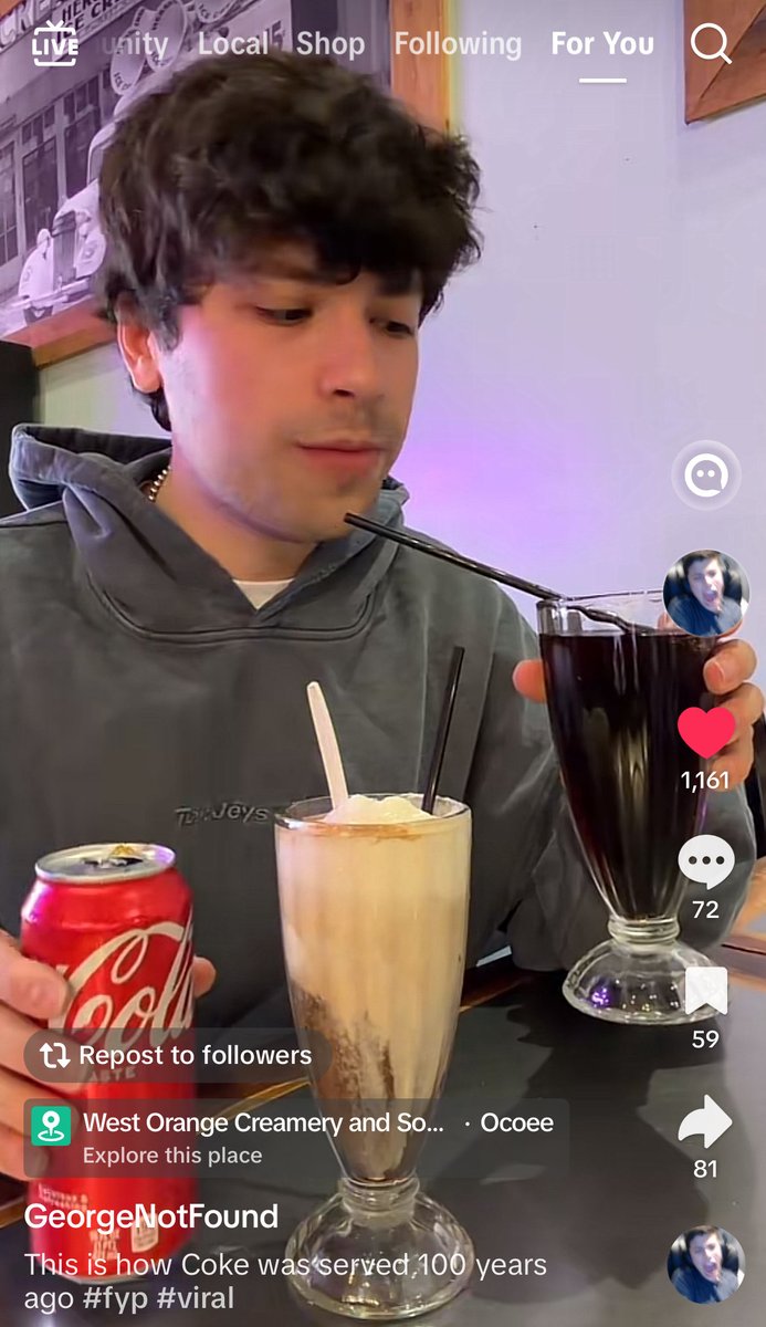 updating_gnf's tweet photo. Tiktoker George is back again with another quality tiktok!!! 🥤😛

🔗: https://t.co/sAW2NDGZcH https://t.co/CF64HhdZeM