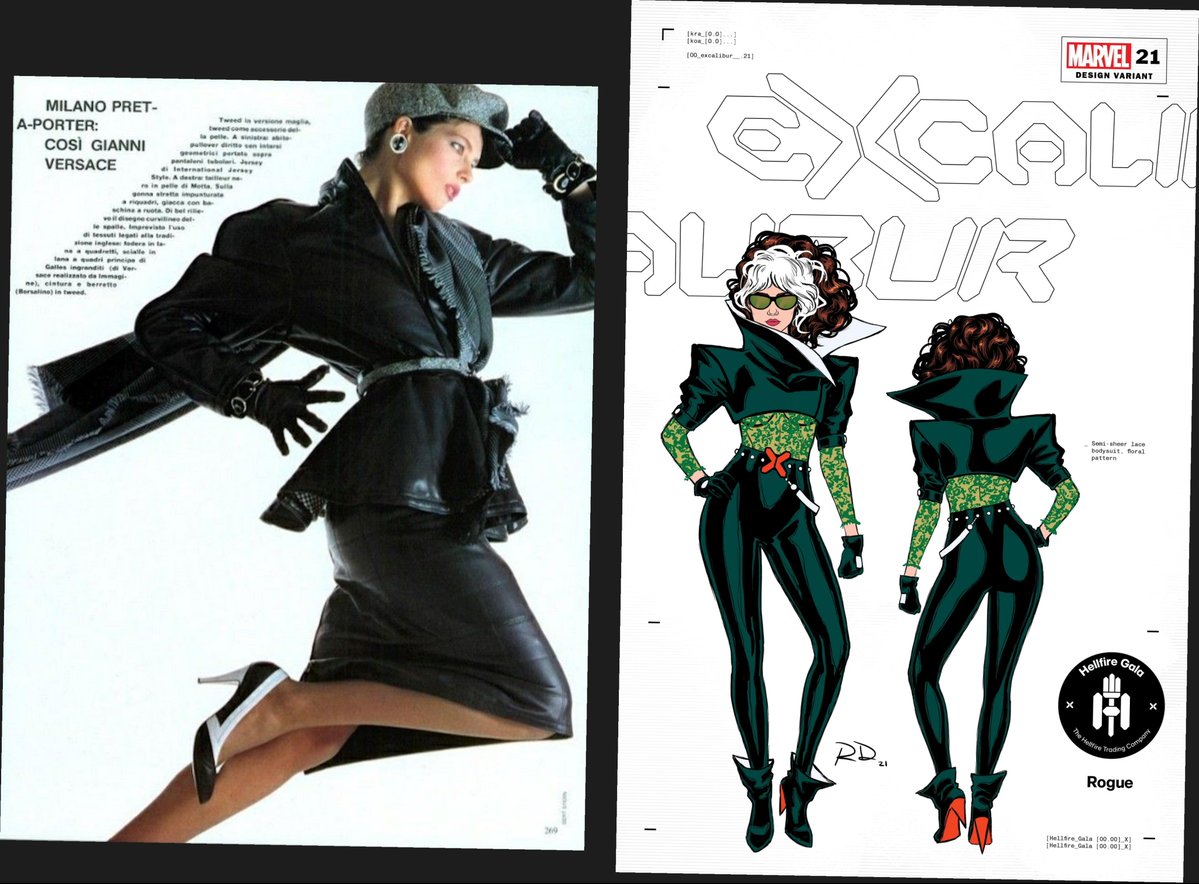 RosalJoshh's tweet photo. Rogue in her Hellfire Gala fit.
#Rogue #Xmen https://t.co/2L56ALHm88