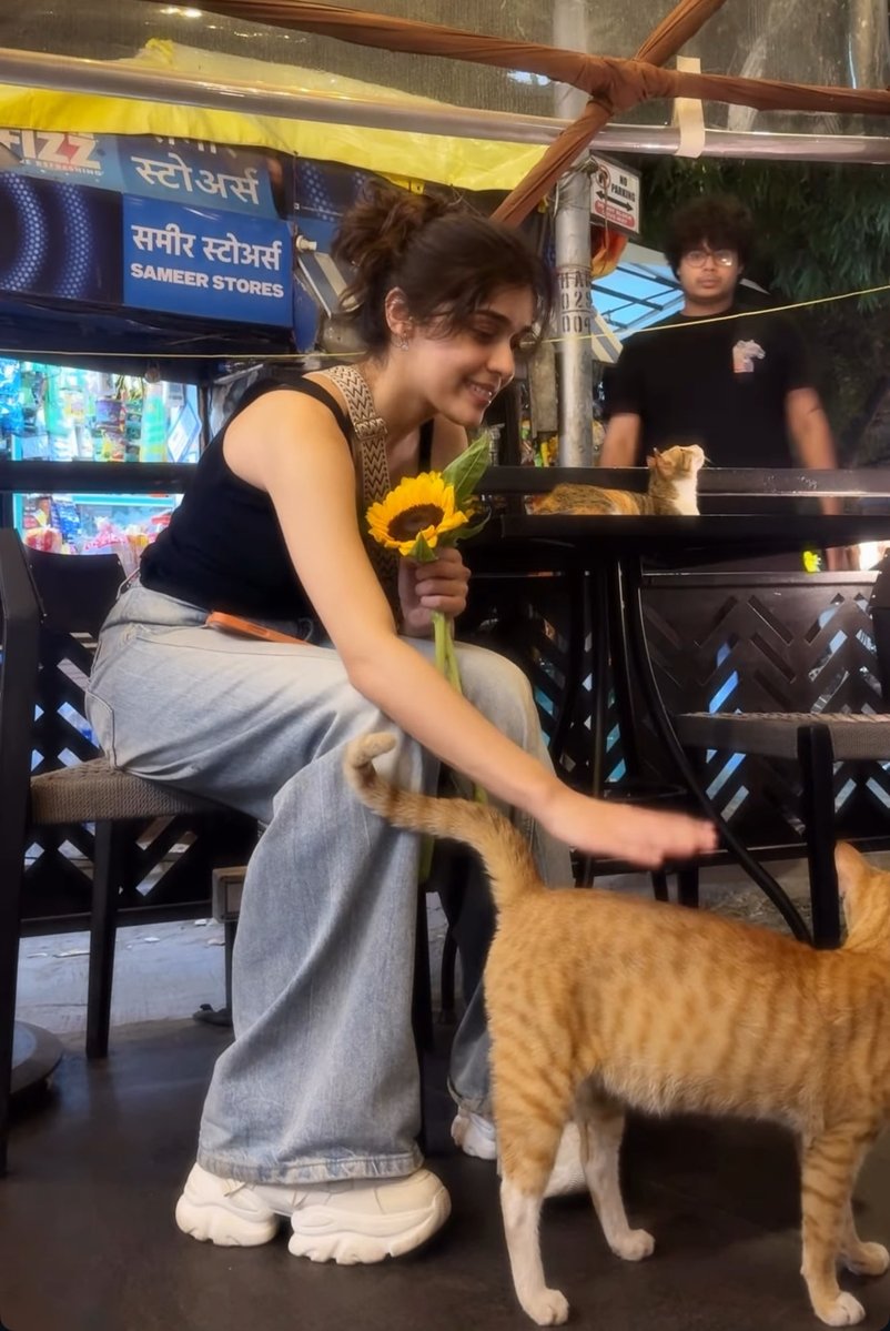 Zarahx02's tweet photo. Eisha and cats a never ending love story 😍

#EishaSingh https://t.co/kdEKUVGgW9