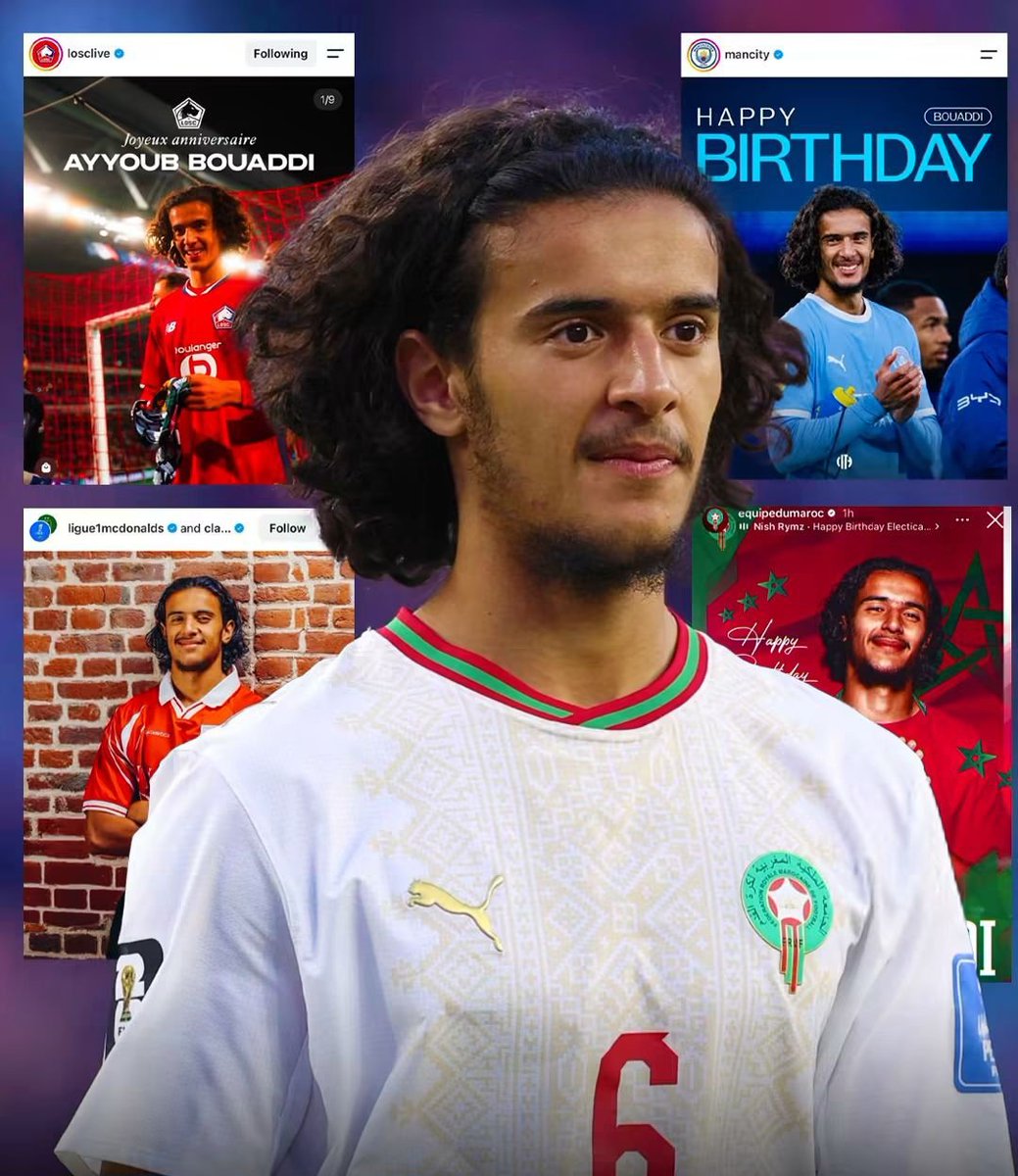 IMREALAMIN's tweet photo. لا اختلاف اليوم إلا على محبة هذا النجم.. عيد ميلاد سعيد للنجم الصاعد أيوب بوعدي! ✨
@BouaddiAyyoub https://t.co/U4vwR1Upk7