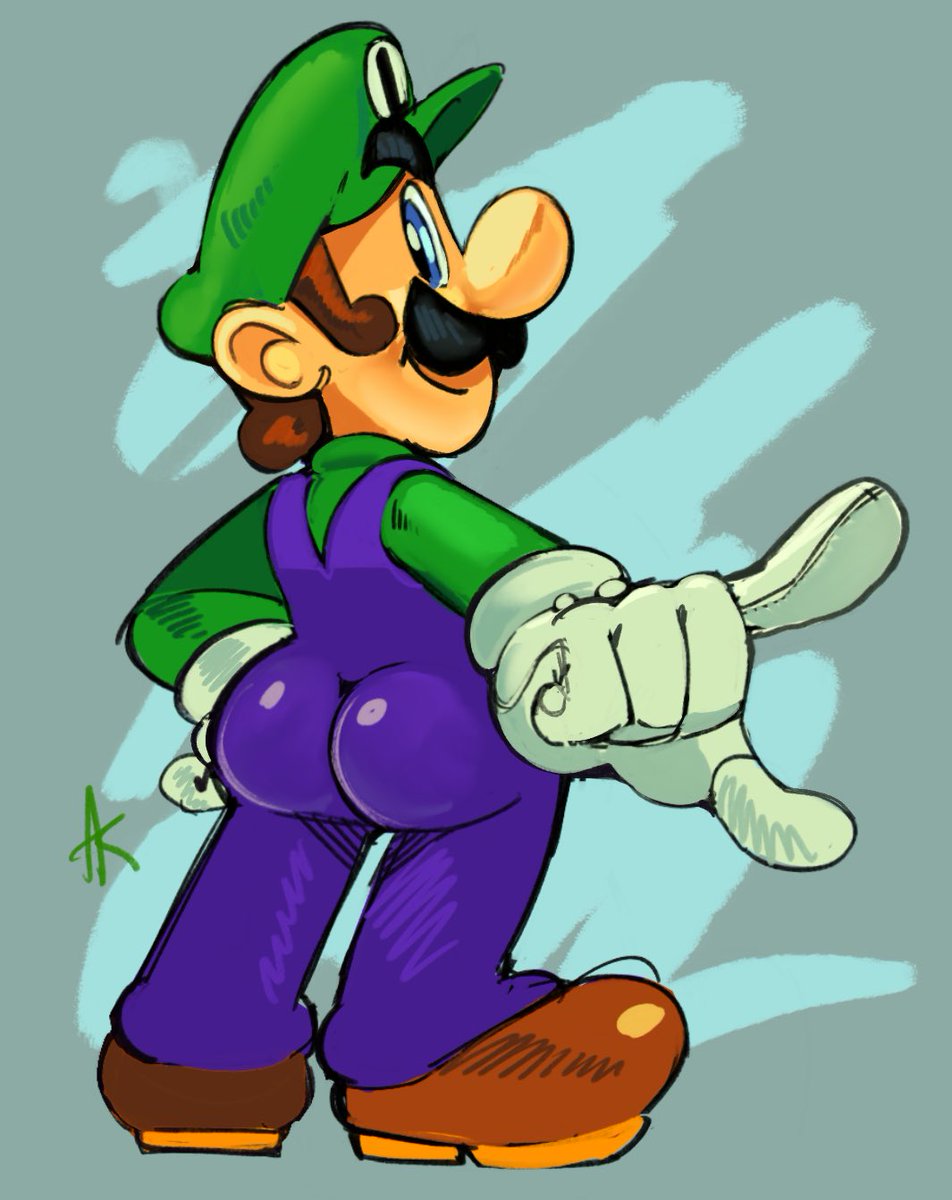 HomarTSimpleton's tweet photo. A normal Luigi sketch https://t.co/HvXueCKKKh