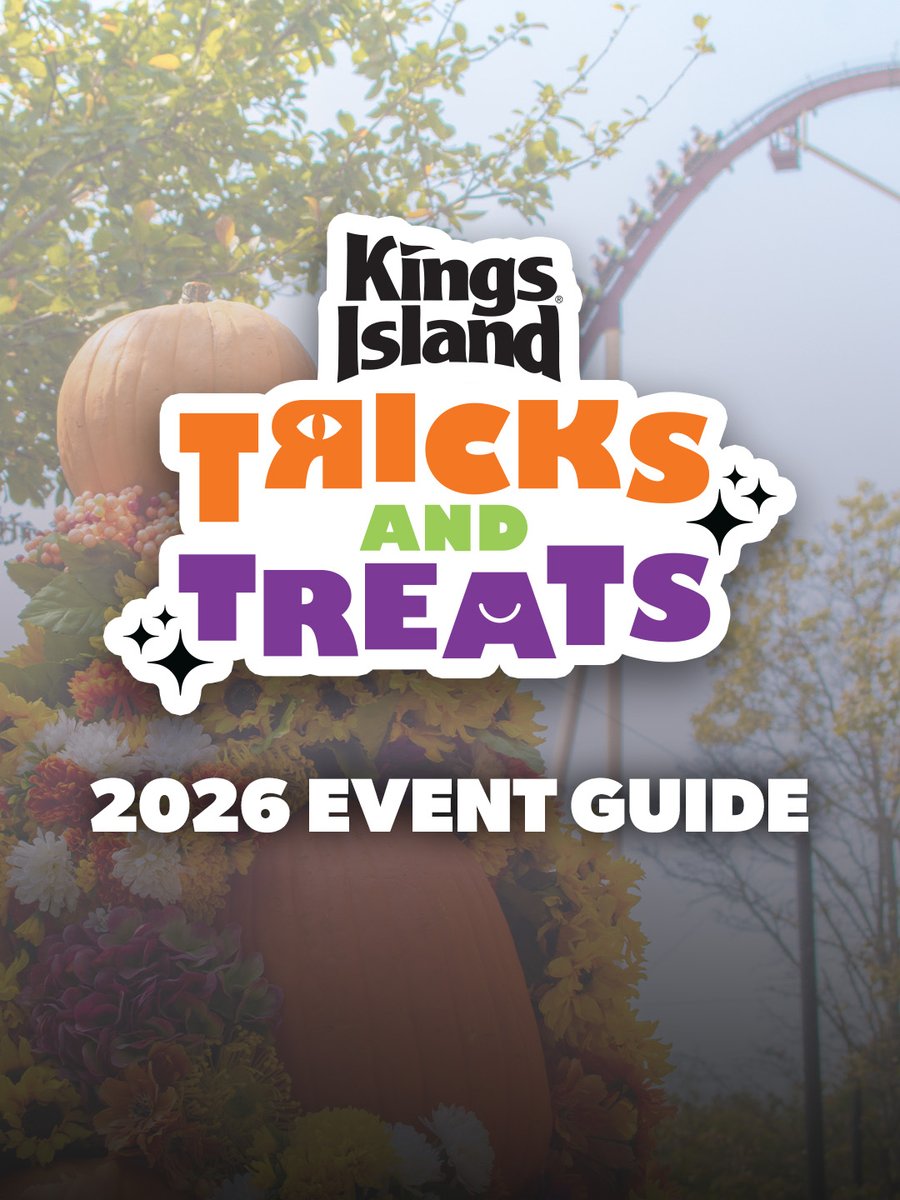 KingsIslandPR's tweet photo. 🍂 Planning a visit to Tricks &amp; Treats? We've got you covered!

Check out our event guide for everything you need to know before you go, then start counting down to a weekend of fall family fun. ✨ 

Event guide 🔗  https://t.co/GJE1TbmqLJ https://t.co/cL9ISMs5PJ