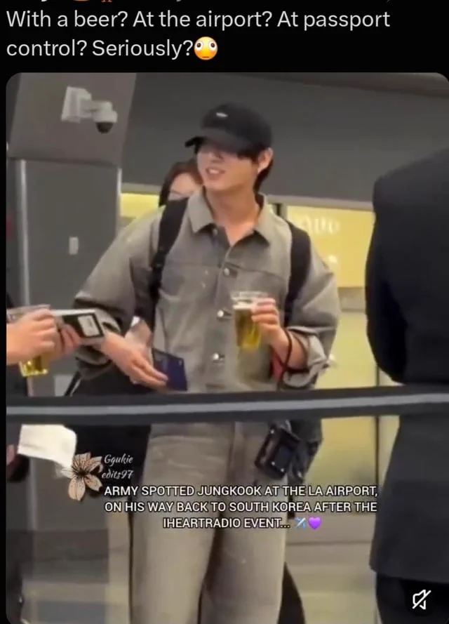 محبي جونغكوك من فرقة BTS يطالبونه بالتوقف من شرب الكـ.حـ.ول