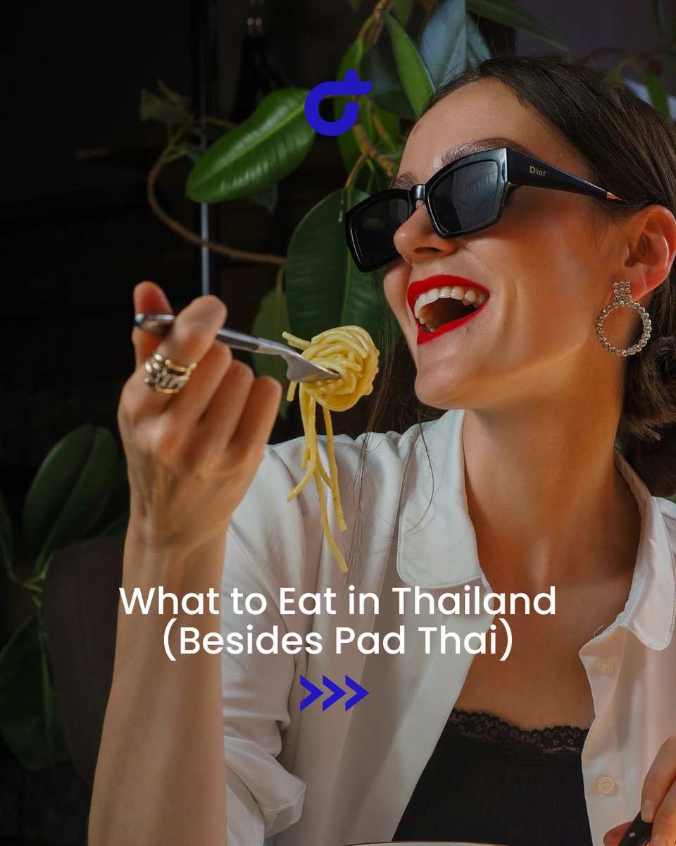 OneTravel's tweet photo. Pad Thai? Of course. But what else? 👀

Swipe through Thailand’s must-try dishes and get ready to eat your way through your next adventure with OneTravel.
https://t.co/k4qNLKqXVj

Which one are you trying first? 

#Travel #TravelAssistance #OneTravel https://t.co/49aO3hwe0D