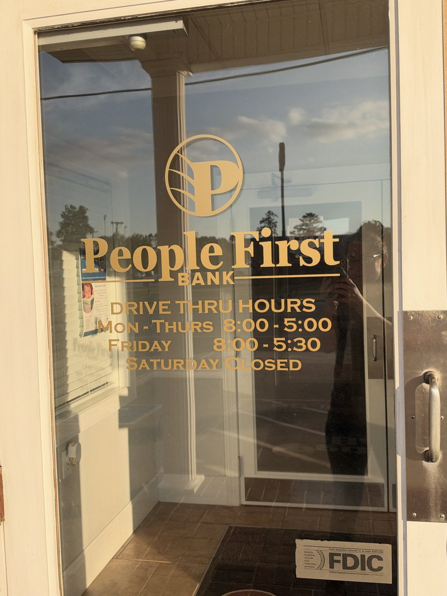 pfb_bank's tweet photo. There’s a lot happening behind the scenes.
New signs.
New shirts.
But the best part of this transition is not what is changing. 
It is who is still here.
We can’t wait to celebrate People First Bank!
#SameOwnership#SamePeople
#Same Service https://t.co/8bBAOG9oUE