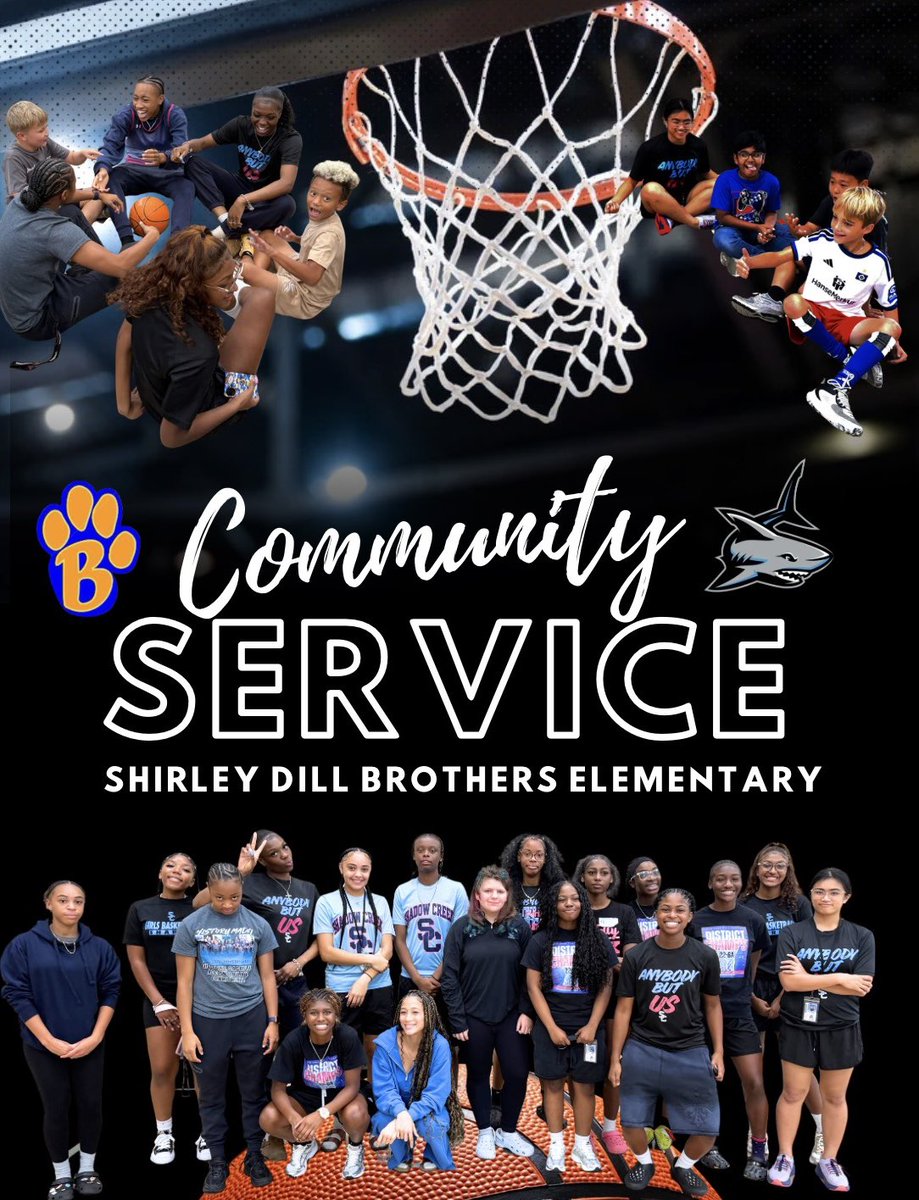 ShadowCreekGBB's tweet photo. Thank you @sdbrothers17 for having us. We truly enjoy our community and love serving our fellow students. #WeSeeYou #AlvinISD 🦈🏀🩷 https://t.co/22NQDHBgwk
