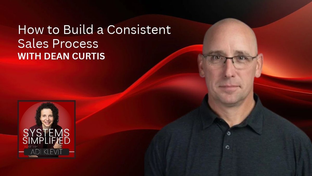 bizsuccesscg's tweet photo. Adi Klevit talks with Dean Curtis about building a sales process teams can follow consistently, and using technology to support better execution.
Listen: https://t.co/roTKU8TKu3
#SalesProcess #SalesLeadership https://t.co/fCLeRZx9Gz