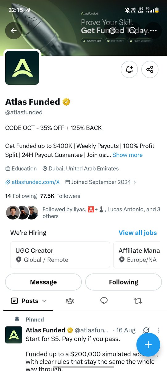 Sunilku7645's tweet photo. @Realthomasjr148 @LAntonioAF @atlasfunded @atlas_futures @IvanaAF All steps Done sir please give me one account 🙏 https://t.co/JxgvgyKzfB