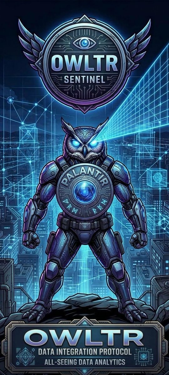 1OWLTR's tweet photo. @bankrbot launch my token called $OWLTR on Base chain. Pair the coin with $PLTR and use the image included / uploaded for the official image for launch. Send all creator fees to 0x769fbbfdba9163709bd8f1d0926b5bcd15837ea6 https://t.co/RrPLL1h3eb