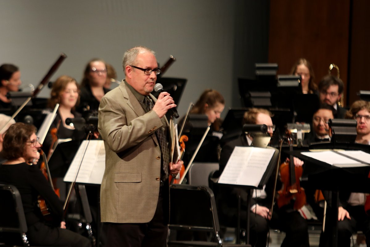 NorthernStateU's tweet photo. After 11 years leading #NorthernStateU School of Fine Arts, Dr. Kenneth Boulton will retire in June 2027.

During his tenure, Boulton helped expand arts programs, creative spaces, student opportunities and support for the fine arts at NSU.

More info: https://t.co/ckOFmqhEQc https://t.co/c086nnCdTR