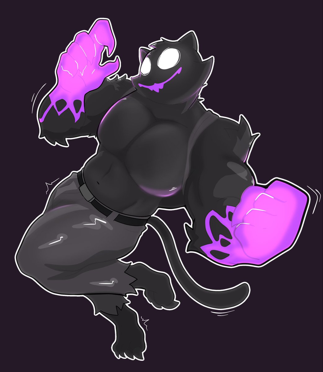 Atom_Durr's tweet photo. Phantom Meowscles https://t.co/XhpwITkNE2