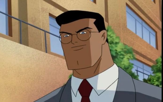 TheDcauSuperman's tweet photo. Clark wrote down her answers looking at her with a disapproval.

“ I disagree, but it doesn’t matter what I think it’s what the public thinks. And yes, I did say rooting for you. I think you have more potential of doing more good than Lex could ever do but I wouldn’t 

(+) https://t.co/yZDFd4S748