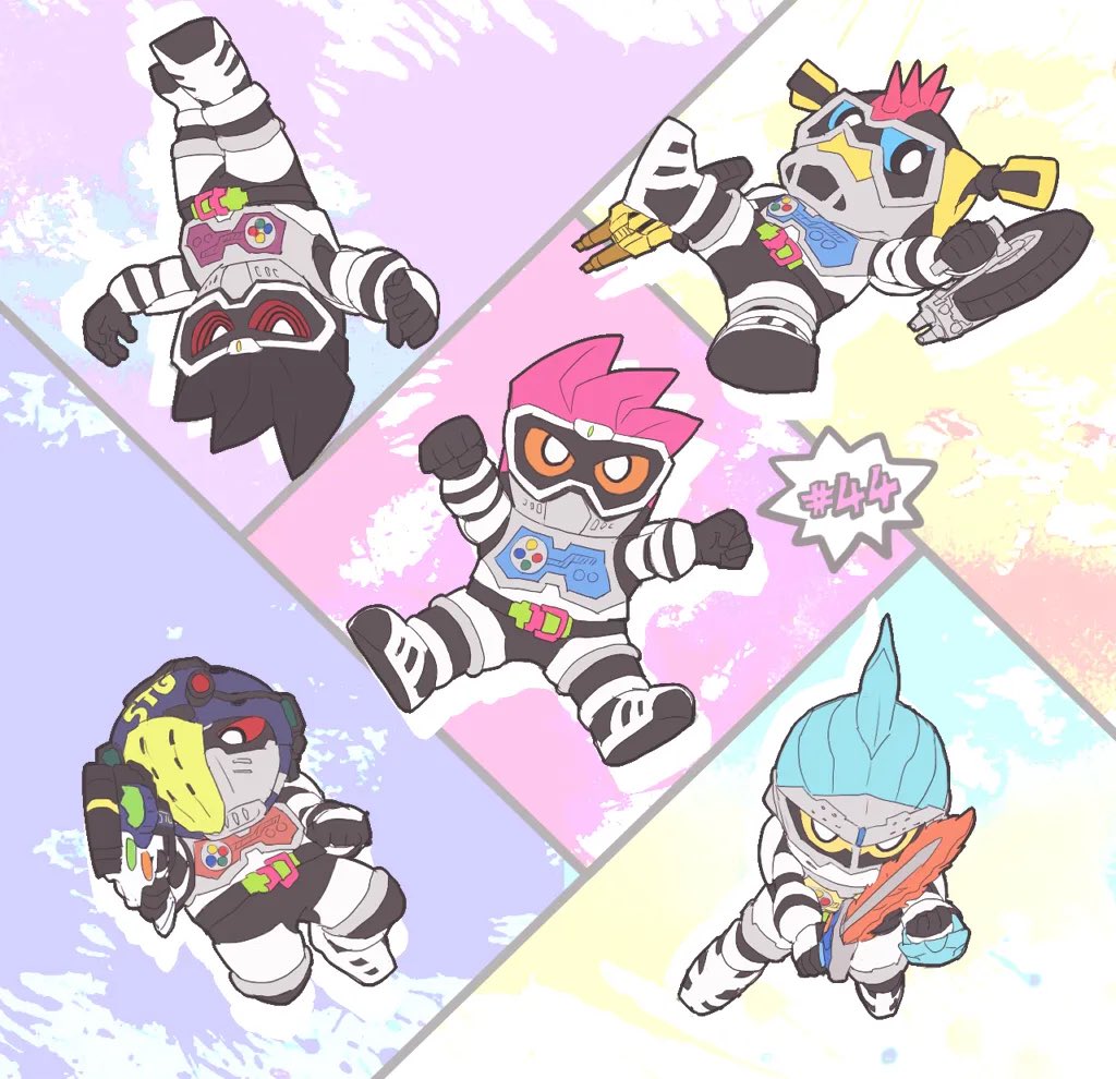 azkn1139's tweet photo. 過去絵ですが、エグゼイド10周年おめでとう〜〜毎週本当に楽しかった思い出 https://t.co/nek8JNgexd