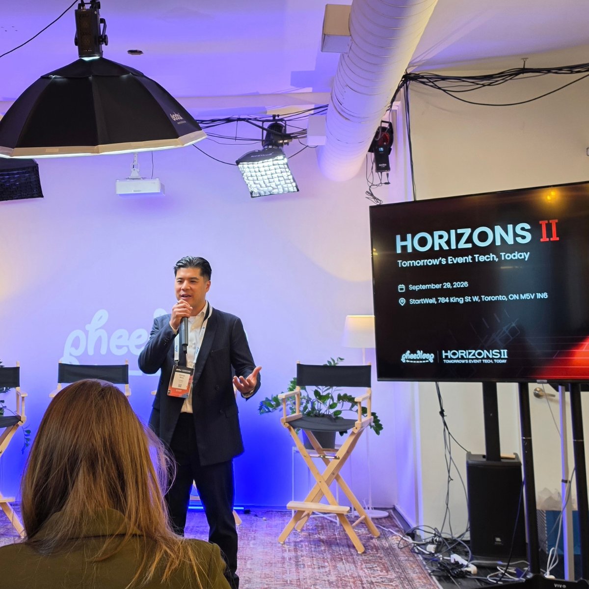 ThisIsMikeReid's tweet photo. Kudos to #GeorgeWong and the @pheedloop team for hosting a fantastic Horizon II event! Loved reconnecting with event leaders and an incredible lineup of speakers. Always impressed by the innovation PheedLoop brings to the industry, great work everyone! 👏🏿👏🏿👏🏿 https://t.co/sqdMh8gjb8