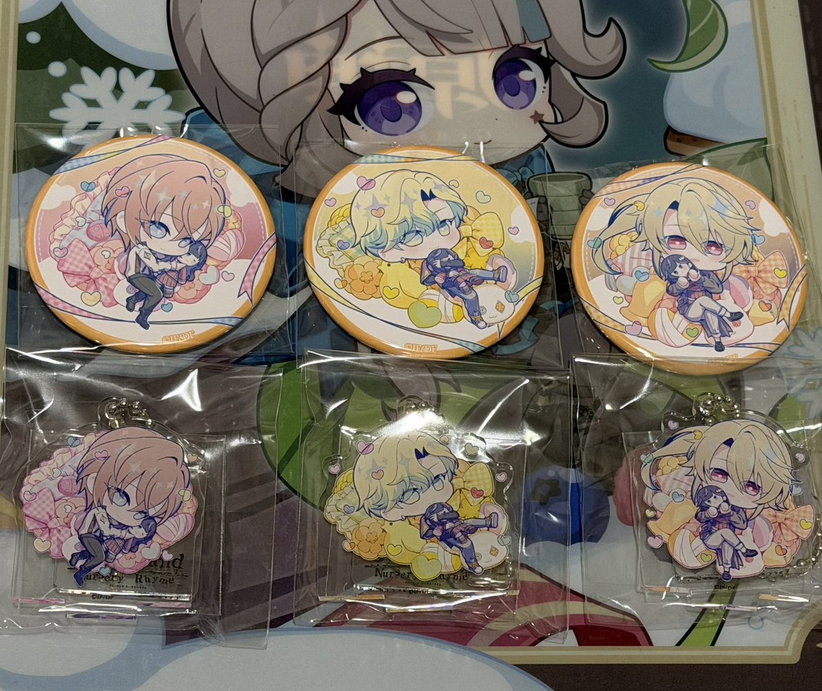 youtsustar's tweet photo. 交換 譲渡 リトリン必読
Sullyland Nursery Rhyme サリライ 
ステラワース 店舗特典 缶バッジ アクキースタンド

譲 
キセキ ネオ シーマ

求 
同異種テラ又は缶バッジ1点300円、アクキースタンド1点400円＋送料 https://t.co/T4RhDyLs4N