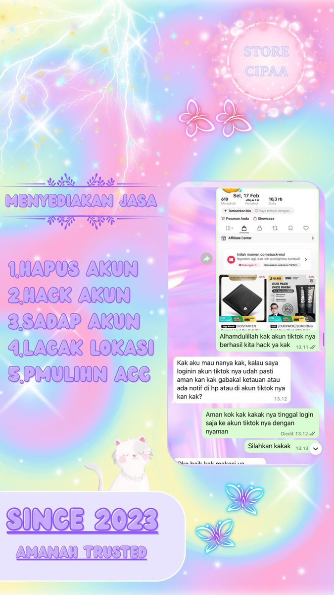 bimraen's tweet photo. READY JASA❕

💭jasa hapus akun
💭jasa pemulihan akun &amp; balikin akun lupa pasword/ke hack
💭jasa lacak lokasi
💭jasa sadap wa
💭jasa lacak hp hilang by no hp/imei/akun
💭jasa hack/pulihkan chat wa
(email,ig,wa,twiter/x, fb,linkkedin,tiktok,dll.)

FAST PROSES &amp; WA DI BIO
#zonauang https://t.co/O0zEYcbzo5