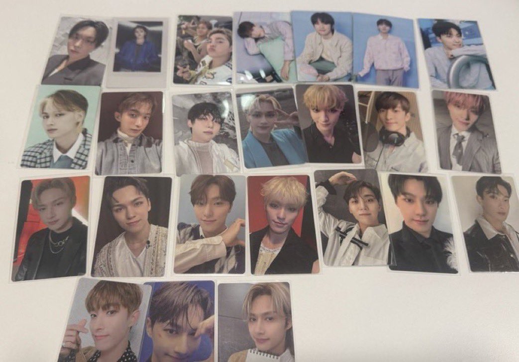 kk365247's tweet photo. 세븐틴 포카 151장 일괄양도
가격 1.0

https://t.co/hnkLWx7pQ3

에스쿱스 승철 정한 조슈아 지수 준 준휘 호시 순영 원우 우지 지훈 디에잇 명호 민규 도겸 승관 버논 한솔 디노 찬 포카 캔뱃지 핀뱃지 스트리트 음악의 신 팝업 https://t.co/2himkuVb5o
