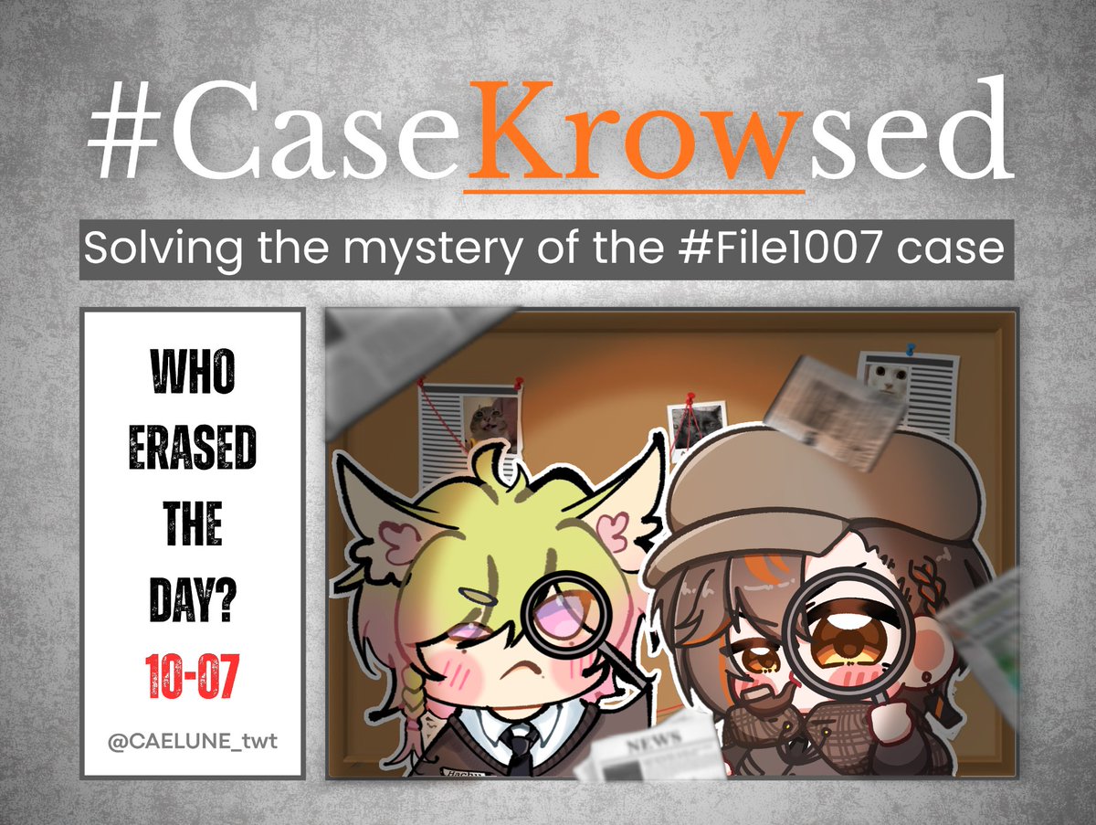 Wekyraan's tweet photo. Cari apa kita pakk??🔍
//telat hehe

#CaseKrowsed https://t.co/A4FHWHEvOi
