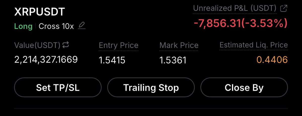 MizerXBT's tweet photo. Longed +$2M $XRP as a scalp. https://t.co/KOZBMLPAwG