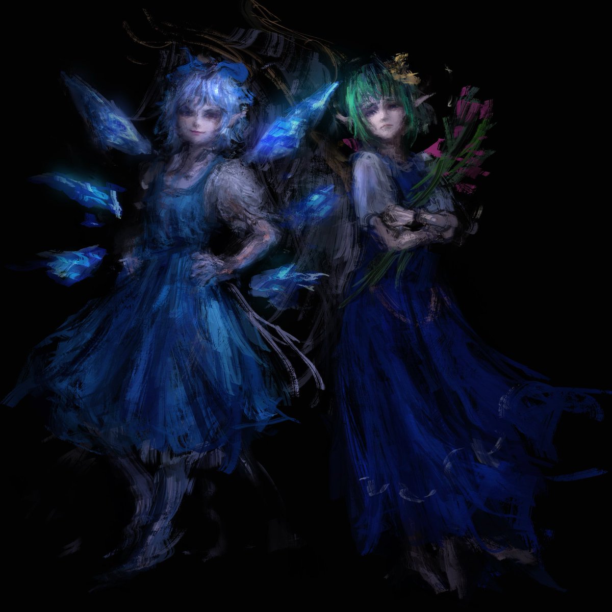MsLeeSketchbook's tweet photo. [ 東方Project ]

Cirno and Daiyousei 🧚‍♂️ https://t.co/5ameTaMYQC